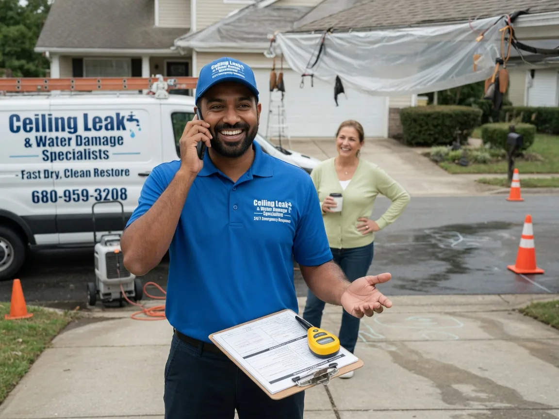 Ceiling Leak Cleanup Coral, MI FAQs